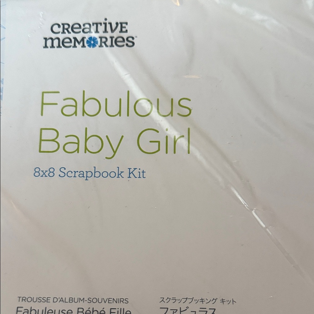 Creative Memories Baby Girl Scrapbook Kit